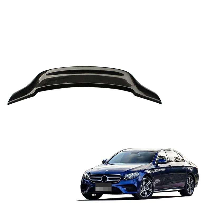 

Car Exterior Parts Tail Wing Spoiler Carbon Fiber Benz E Class R Style Trunk Rear Spoiler For Mercedes Benz W213 Rear Spoiler