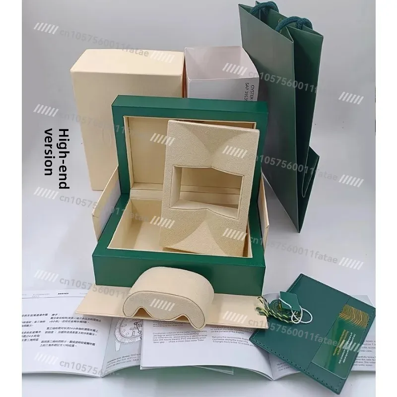 

Watch Box, Original Green Packaging, Men's and Women's Log Storage