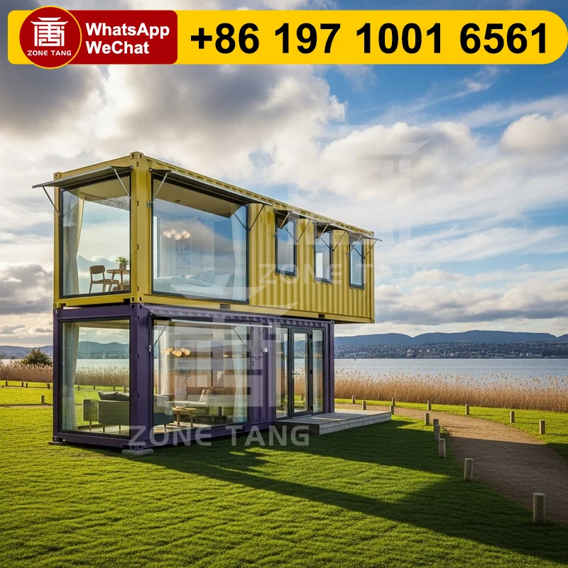 

Best Houses Flat Pack House Kit Homes Prefab Shipping Container Homes Smart Technology Luxury Quick Deploy Developer Convenient
