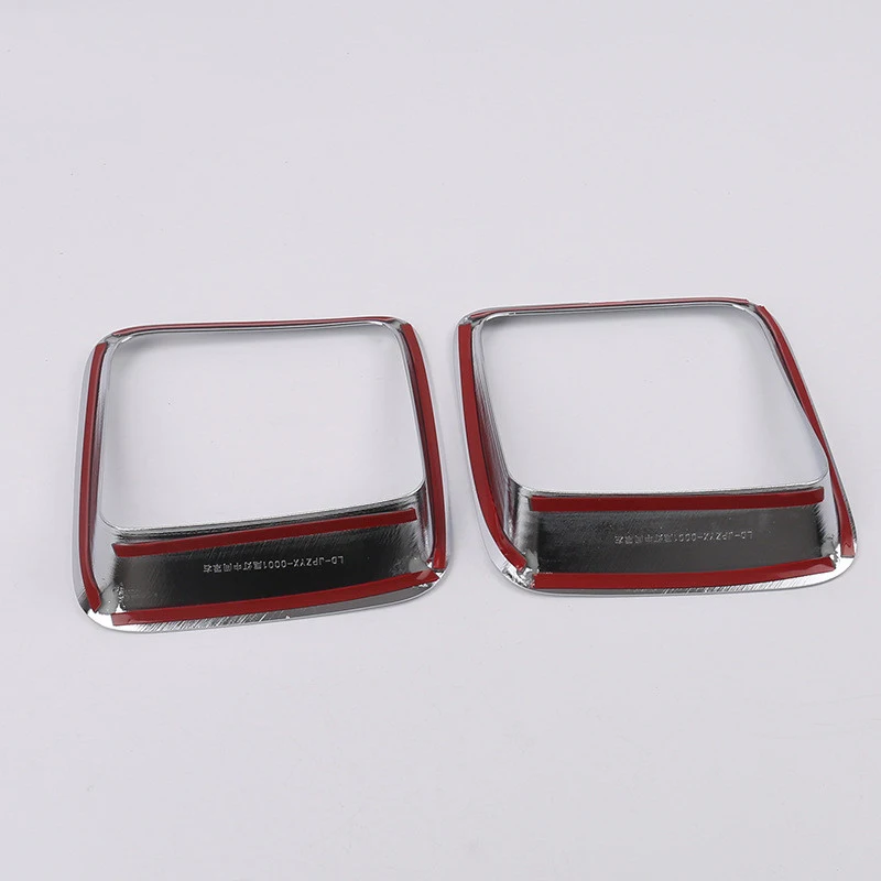 ABS Chrome For Jeep Renegade 2015 2016 2017 Accessories Car Rear Lamp Tail Lighting Ring Strip Cover Trim Car Sticker Styling