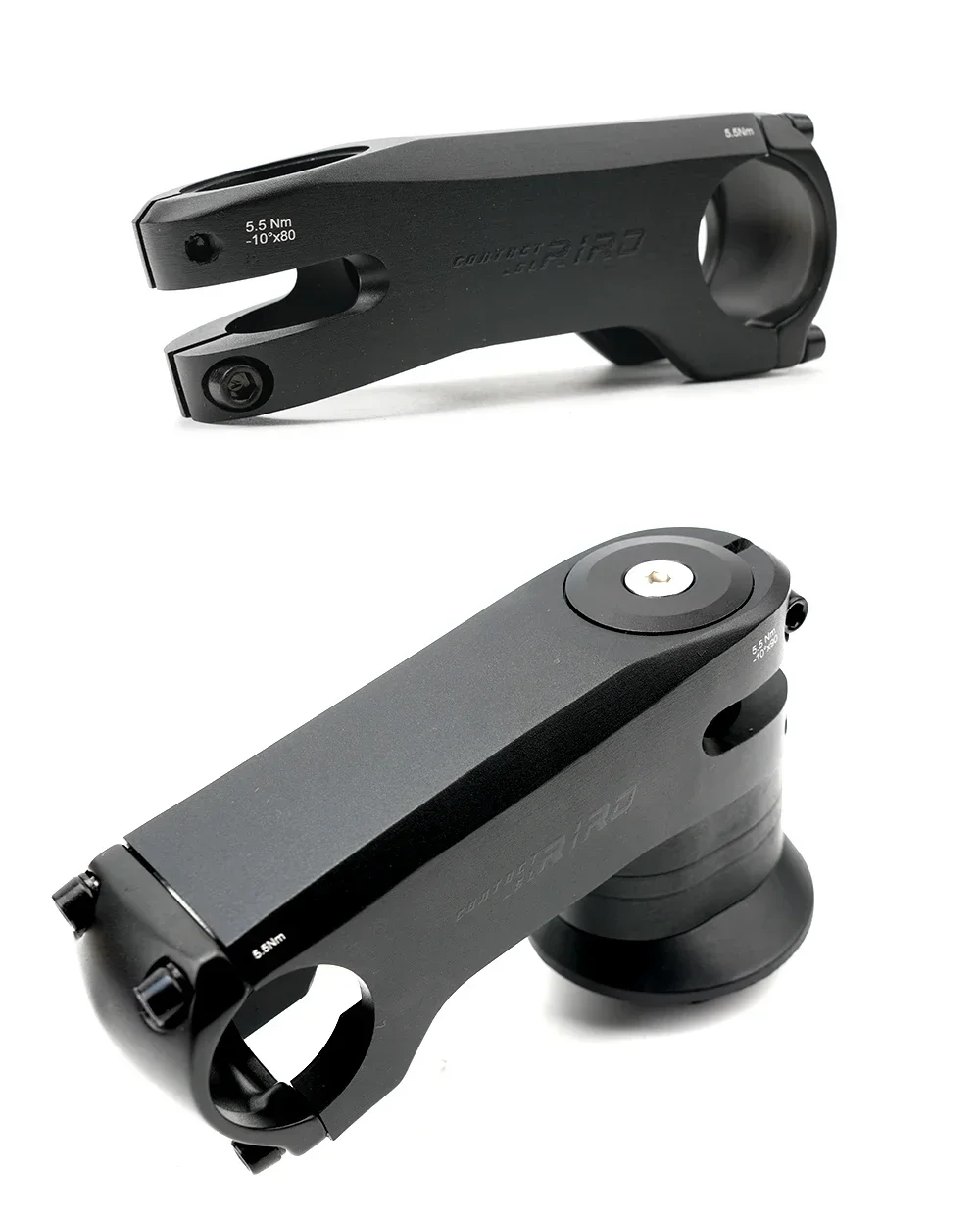 RIRO Fahrradvorbau, internes Kabel, versteckter Fahrradvorbau, 28,6–31,8 mm Aluminium, Aolly Forging/CNC-Griff mit Abstandshalter, Straßenlenkervorbau – Detail 12