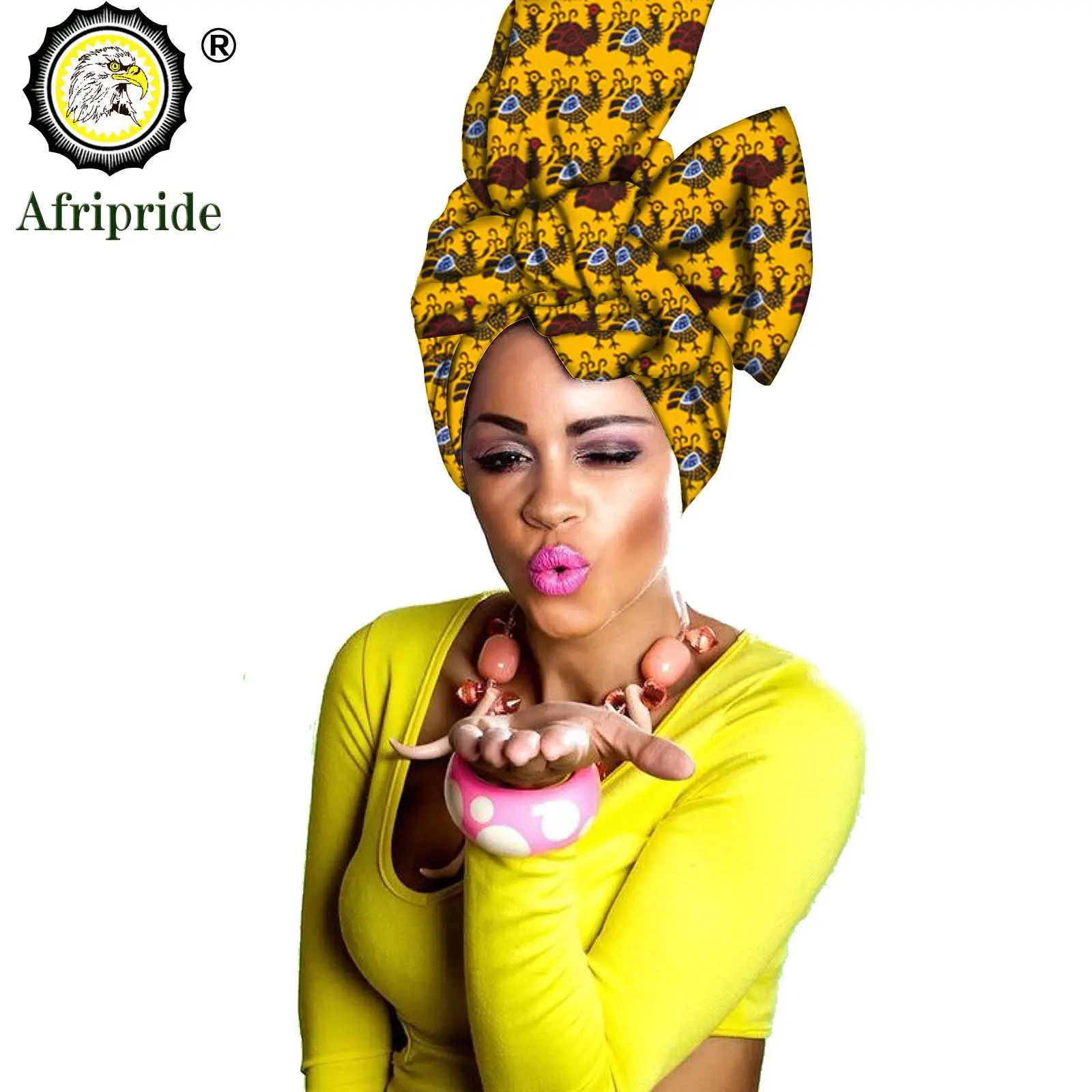 2026 African New Fashion Ankara Headwrap Women African Traditional Headtie Scarf Turban 100% Cotton Wax AFRIPRIDE Sexy S002