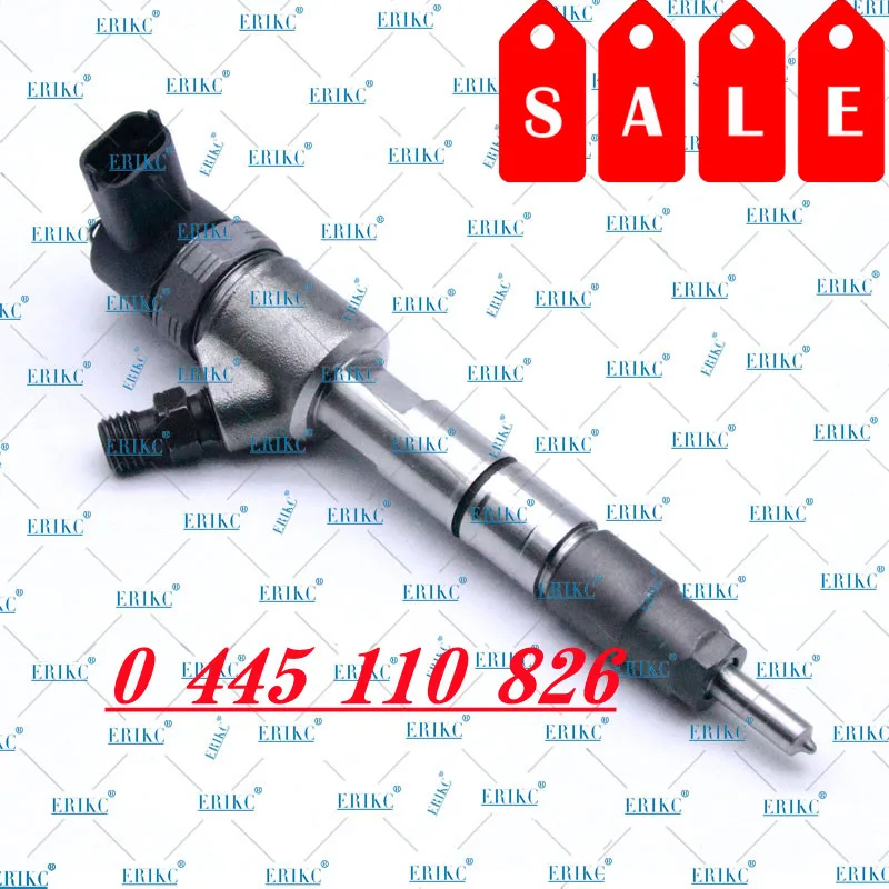 

0445110826 Fuel System Common Rail Nozzle 0445 110 826 Diesel Full Injector Set 0 445 110 826