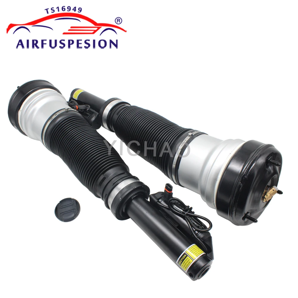 Pair For Mercedes W220 S Class S430 S350 2Matic Front Left + Right Air Suspension Shock Absorber Struts  A2203202438 A2203205113