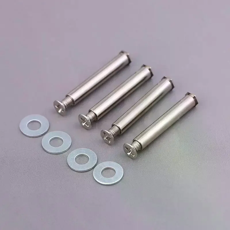 4Pcs/set Computer Case Fan Long Screw Kit DIY Modified PC Cooling Fan Screw Enhanced Stability Cooling Fan Mount Screws