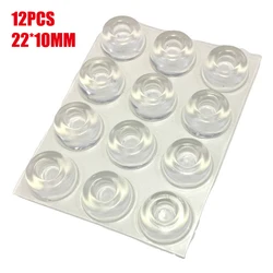 Silicone Cabinet Bumpers Rubber Damper Buffer Shockproof Furniture Pad Cushion Self Adhesive Door Handle Stopper Wall Protector