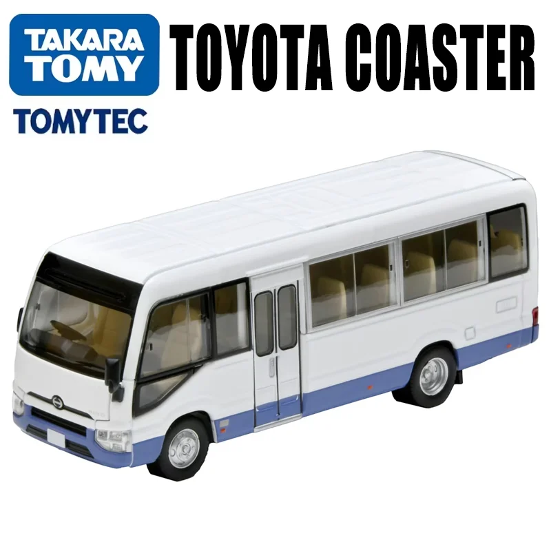 TAKARA TOMY TOMYTEC 1/64 TLV-N326a TOYOTA COASTER Legering Speelgoed Motorvoertuig Diecast Metaal Model