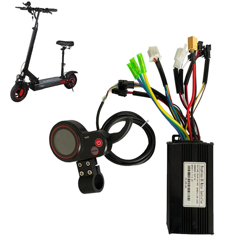 24/36/48V 26A 500/750W Sine Wave Controller+V889 Display For Kugoo M4 Electric Scooter Sine Wave Controller