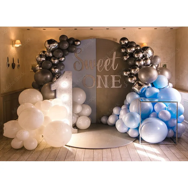 SHENGYONGBAO 어린이 만화 생일 사진 배경, 아기 신생아 초상화 사진 배경, 스튜디오 소품 ETSR-04