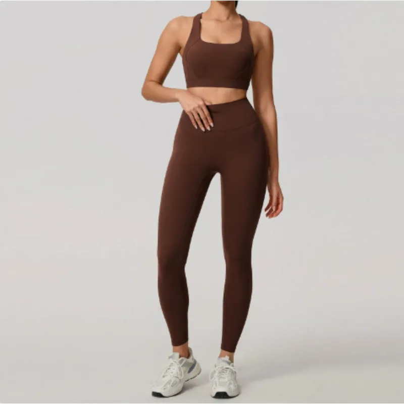 Summer Soften Yoga Set 2PCS Sports Suit Women Gym Set Fitness Tracksuit Workout Suit Female Sportswear Quick-Dry Yoga Clothing