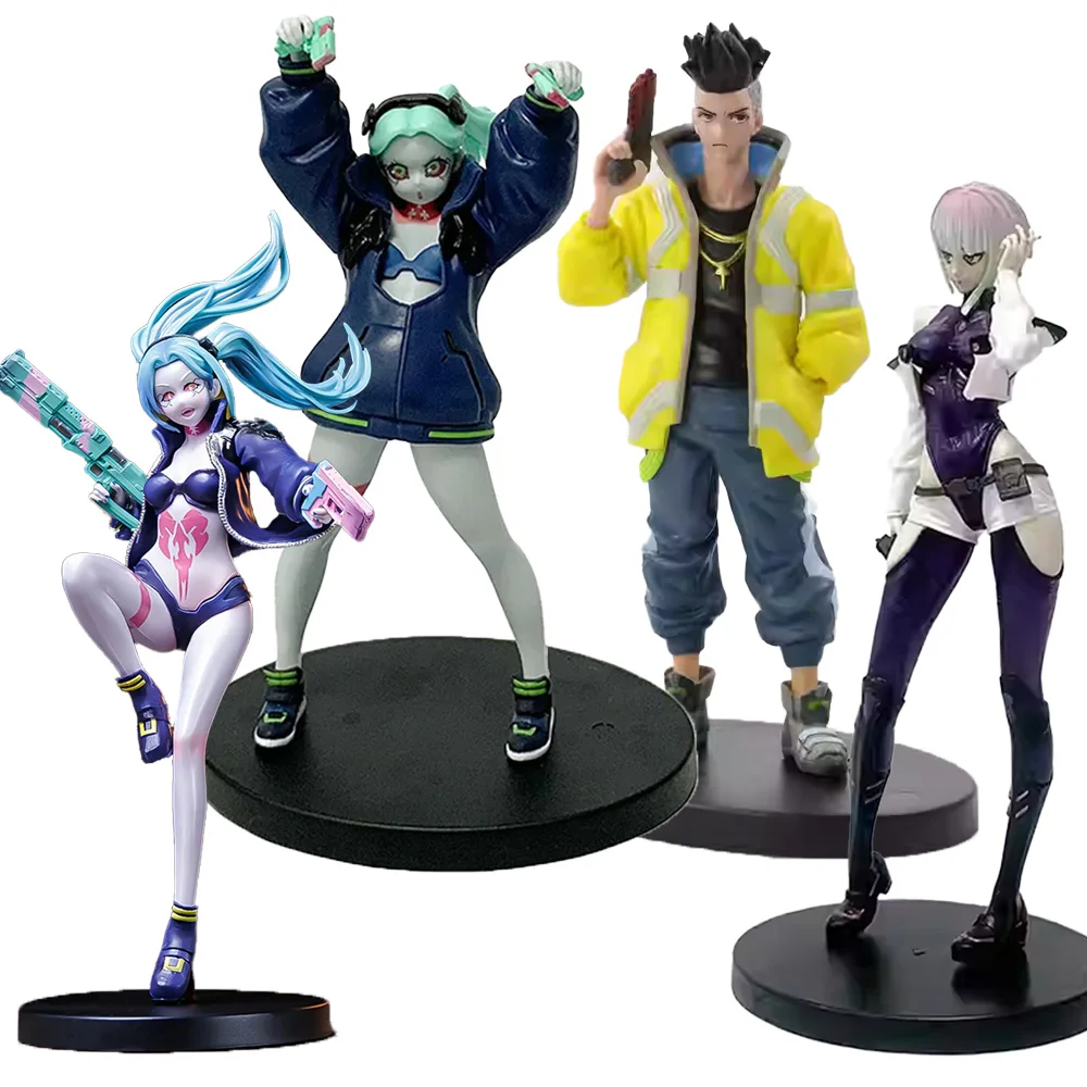 Аниме-игра Cyberpunk: Edgerunners 17-22 см Люси Ребекка Дэвид Мартинес луна, экшн-фигурка, игрушки, подвеска, подарок на Рождество и день рождения