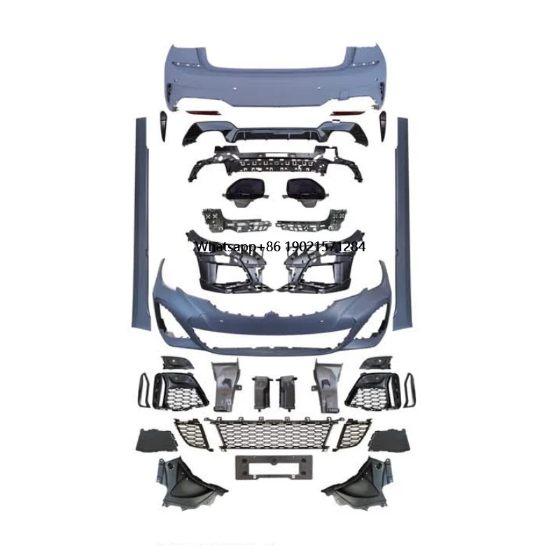 

Автозапчасти из полипропилена, комплект кузова в стиле MT для 3-й серии G20 G28, автомобильные бамперы с предварительной подтяжкой, боковые юбки 2018-2022 гг.