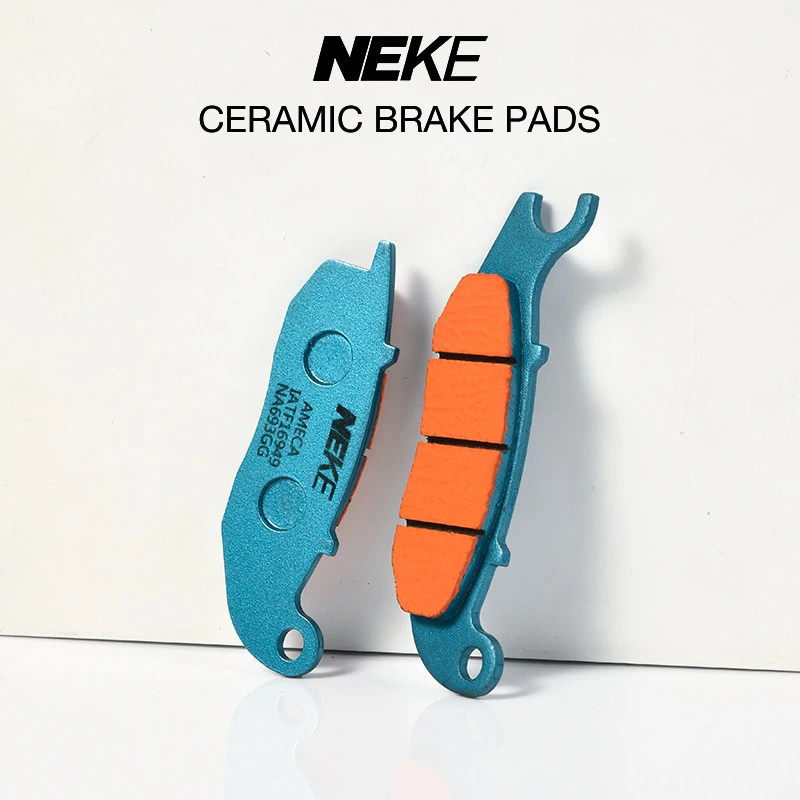 NEKE Carbon Ceramic Brake Pads for HONDA PCX160 PCX150 NS150 GX APRILIA SR200GT PIAGGIO Medley 125/150 Liberty 125/150 Scooter view 5