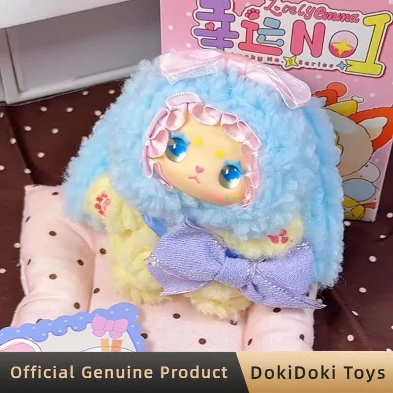 

Оригинальная плюшевая фигурка-сюрприз Lovely Emma Lucky No.1 Sseries в виниловом пакете, милый кулон для сумки, модная игрушка, подарок для девочки