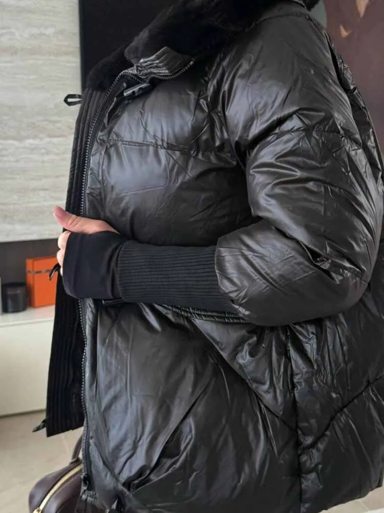 

Women's Casual Long Sleeve Solid Loose Outerwears Elegant Warm Pocket Plush Jackets Fashion Lapel Collar Zipper Thickened Coats