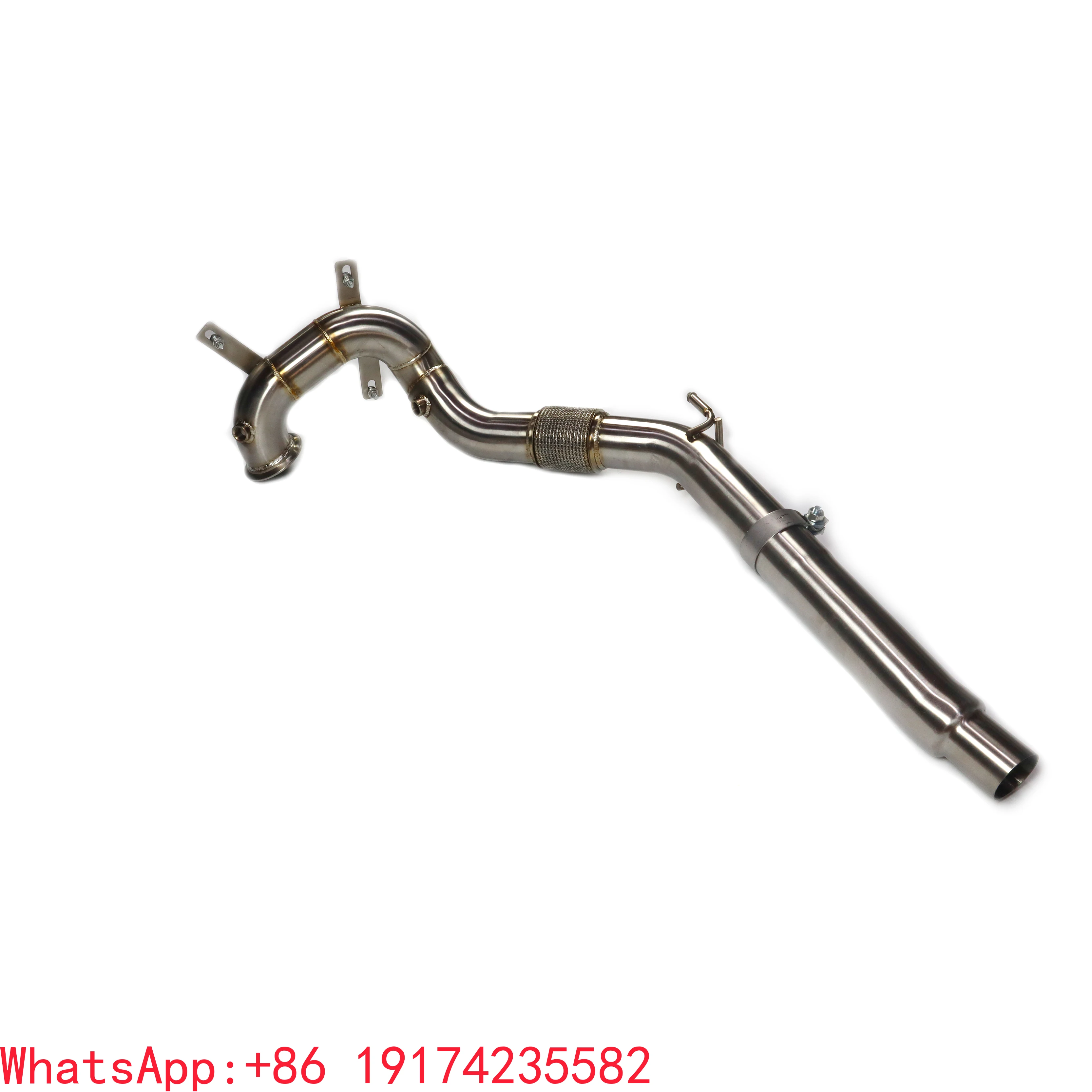

For High Flow Exhaust Downpipe For A3 1.4T Auto Exhausted System Car Accessories