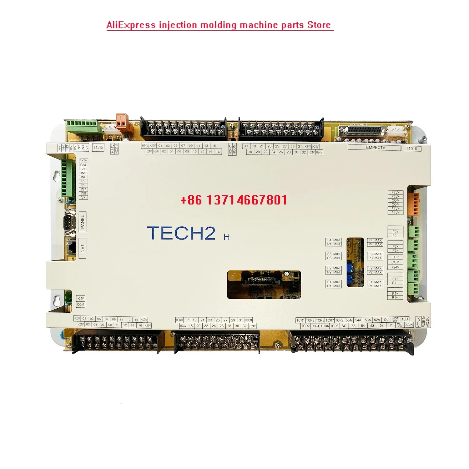 brand new Techmation TECH2 controller  Q8 panel complete set control system for injection molding machine, tech2h  full set PLC