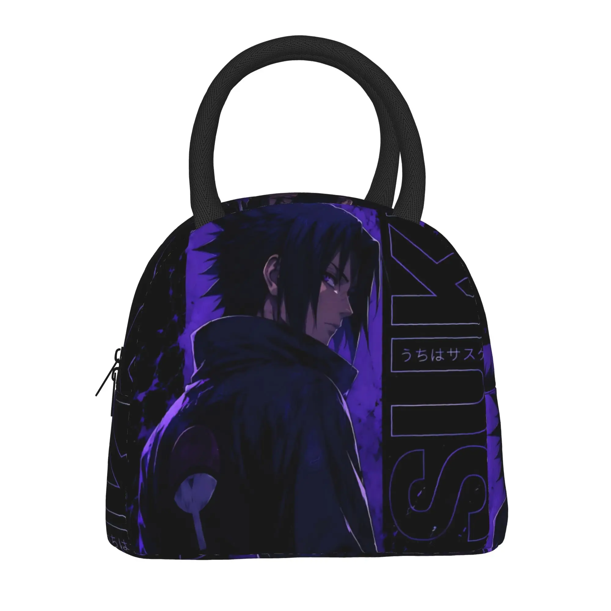 Naruto Anime Theme Insulated Lunch Bag Meal Pack Rice Bag  bolsa Student Bento Lunch Handbag Insulation