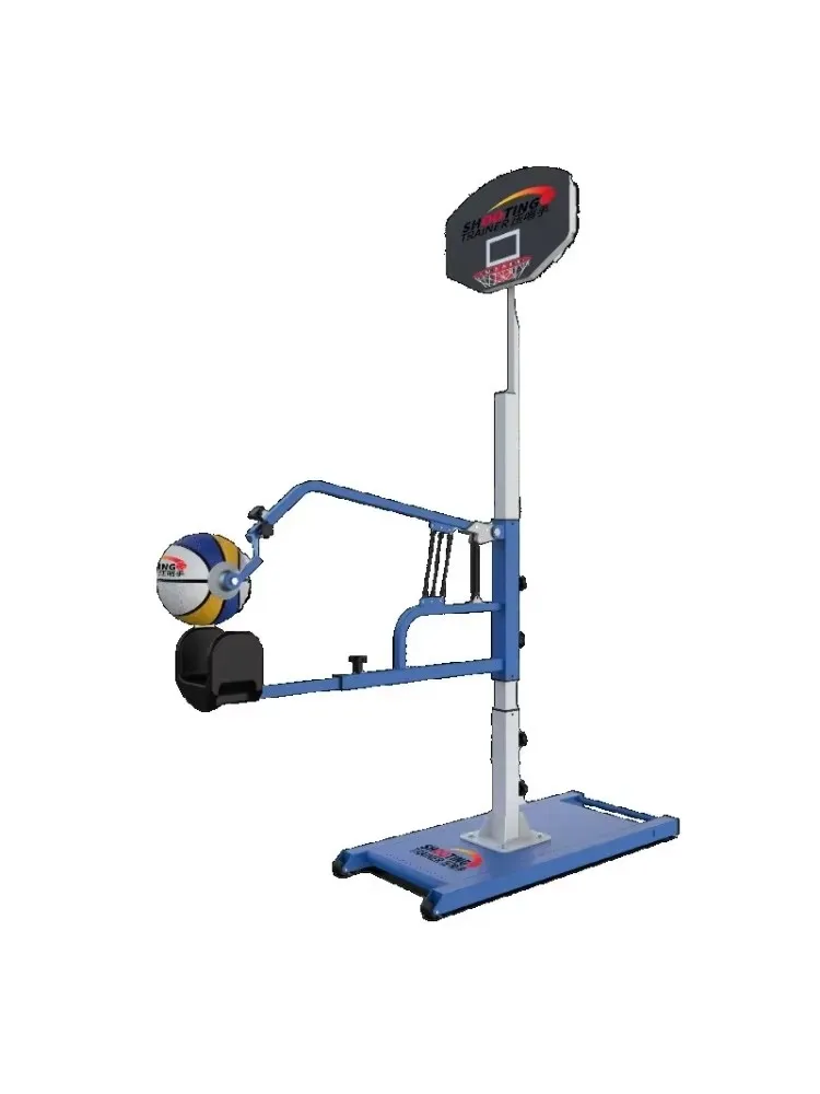 มาตรฐานบาสเกตบอลยิงแก้ไขท่าทางเทรนเนอร์เครื่องยิง Arena บาสเกตบอลการฝึกอบรมอุปกรณ์เสริม