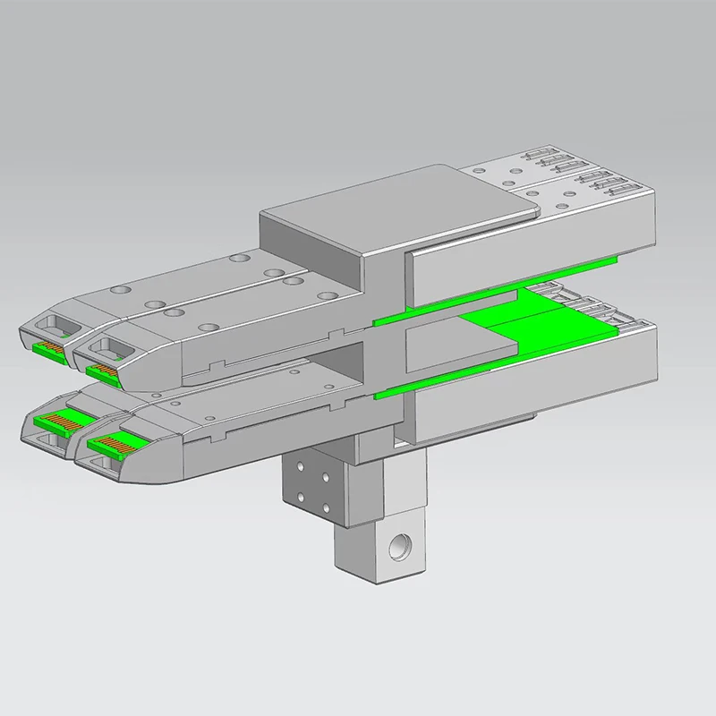Reemplazo de liberación rápida para módulo de prueba SFP de alta vida útil y alta velocidad de paso, conector adaptador de prueba