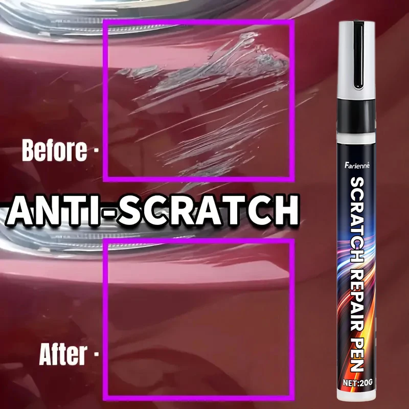 Black Car Plastic Touch Up Paint Pen Interior Scratch Repair Marker For Dashboard Steering Wheel Surface Renewal