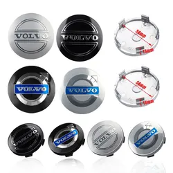 4pcs 56/60mm Car Wheel Center Cover Stickers Hub Caps Sticker For Volvo Rdesign AWD C30 C70 S40 S60 S70 S80 S90 V40 V50 V60 V70