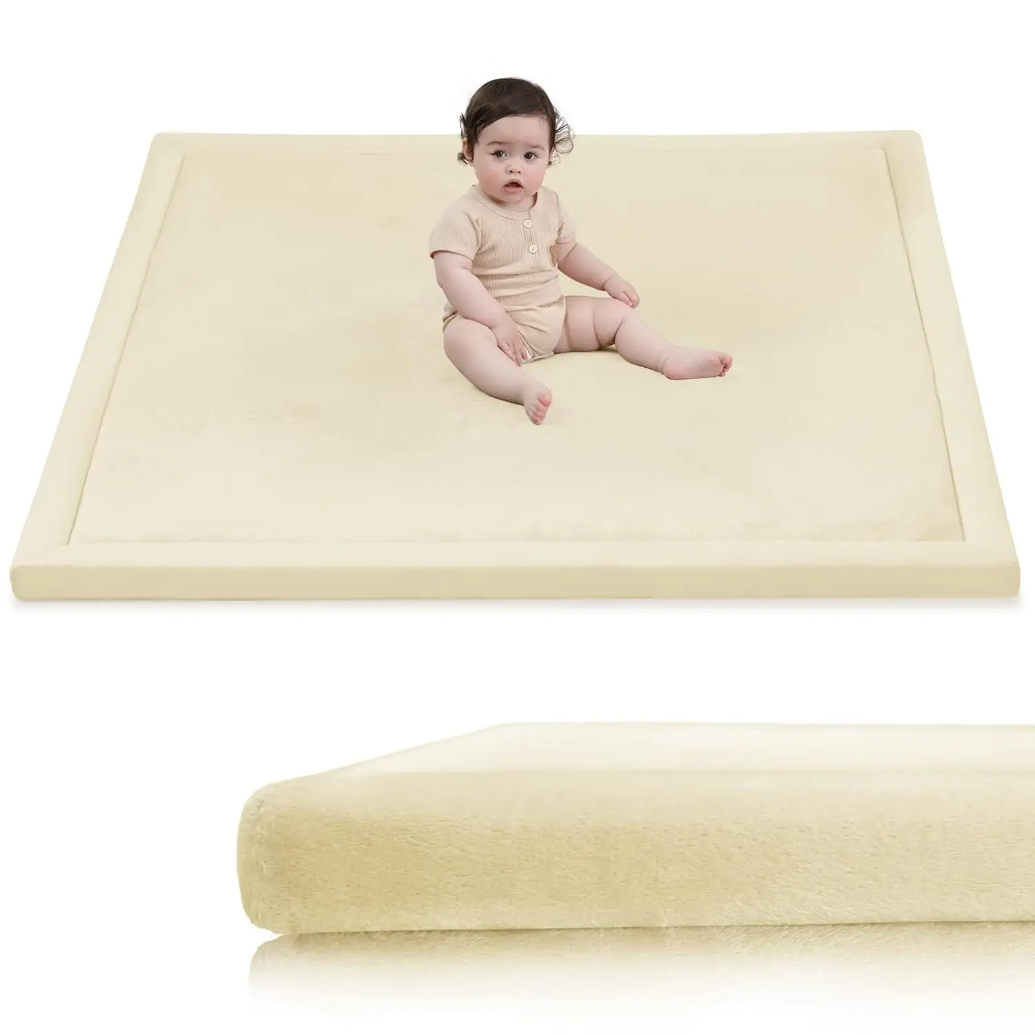 Huloo Sleep Ultra Soft Baby Play Mat for Floor,1.3