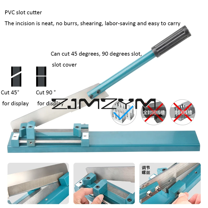 Guide Rail Cutter DIN Rail Cutter DC-35 With Ruler for Easy Measuring DIN Rail Cutting Tool