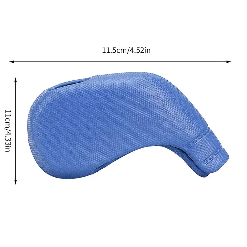 Golf Club Cover TPE Putter Iron Driver Headcovers Portable Replaceable Protector Guard Sleeve Accessories for Beginners