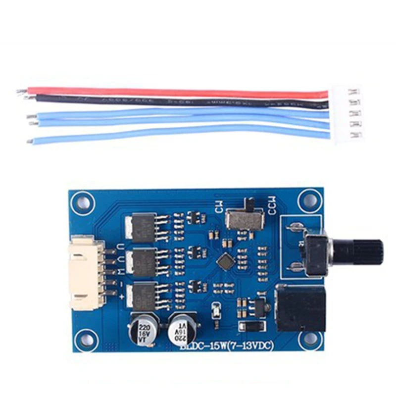 

7V 12V DC Three-Phase Brushless Motor Drive Board BLDC Controller Hard Disk Motor Governor Speed Switch-A31R