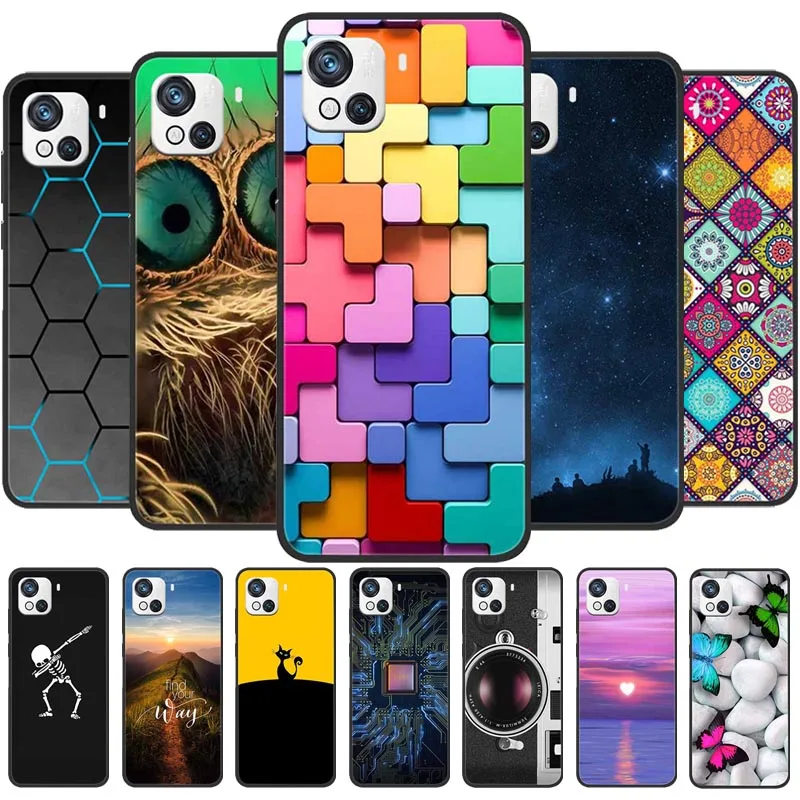 For Oscal C80 Case Luxury TPU Soft Silicone Back Cover Phone Cases for OscalC80 Blackview C80 Protector Lovely Shell Cute Coque