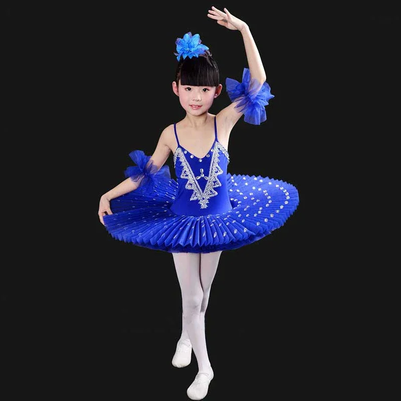 

New Girls Gymnastic Leotard Ballet Dancing Dress White Swan Lake Costume Ballerina Dress Kids Ballet Dress Children Ballet Tutu