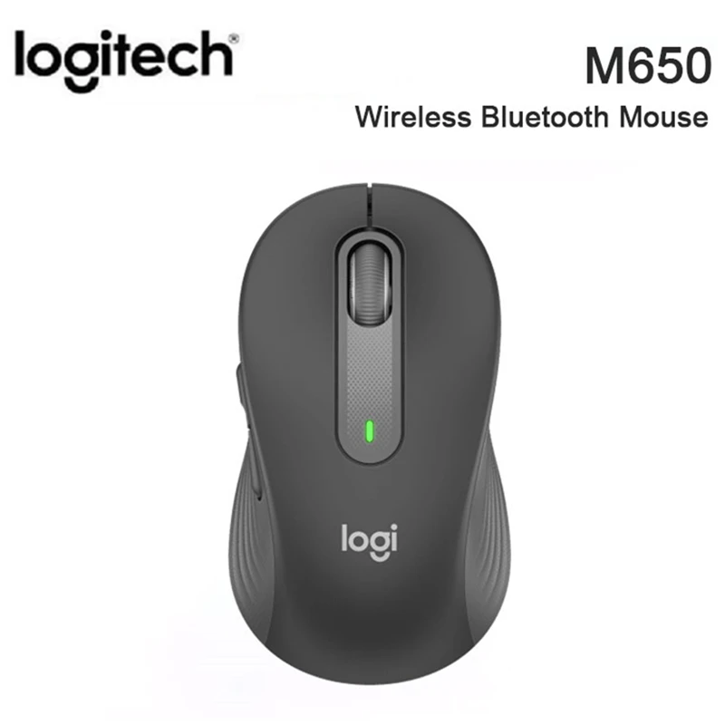 Logitech M650 Signature wireless Mouse Bluetooth Mice 400 DPI Sensor technology Logitech Advanced Optical Smartwheel Scrolling