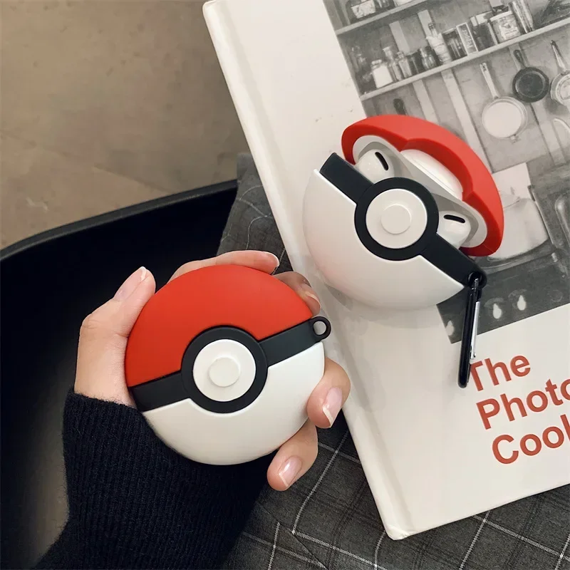 

Cartoon Ball Silicone Case for AirPods 4 Airpod 1 2 3 Pro Pro2 Bluetooth Earbuds Charging Box Protective Earphone Case Cover