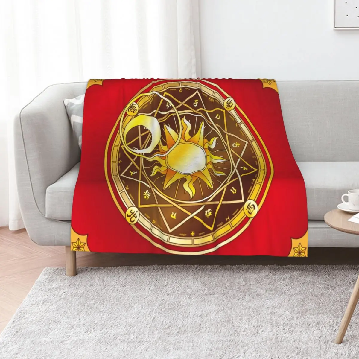 

Clow Card (00/52) Throw Blanket For Baby valentine gift ideas Plaid on the sofa Softest Blankets