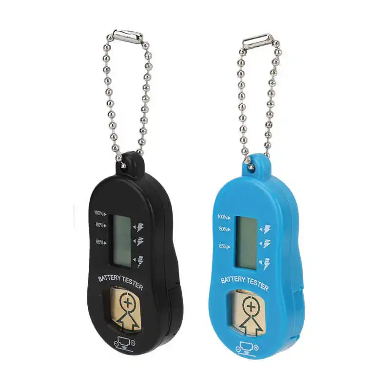 

Button Cell Battery Checker Portable LCD Screen Hearing Aid Battery Tester Checker Tool for Hearing Aid Ear Care Tools