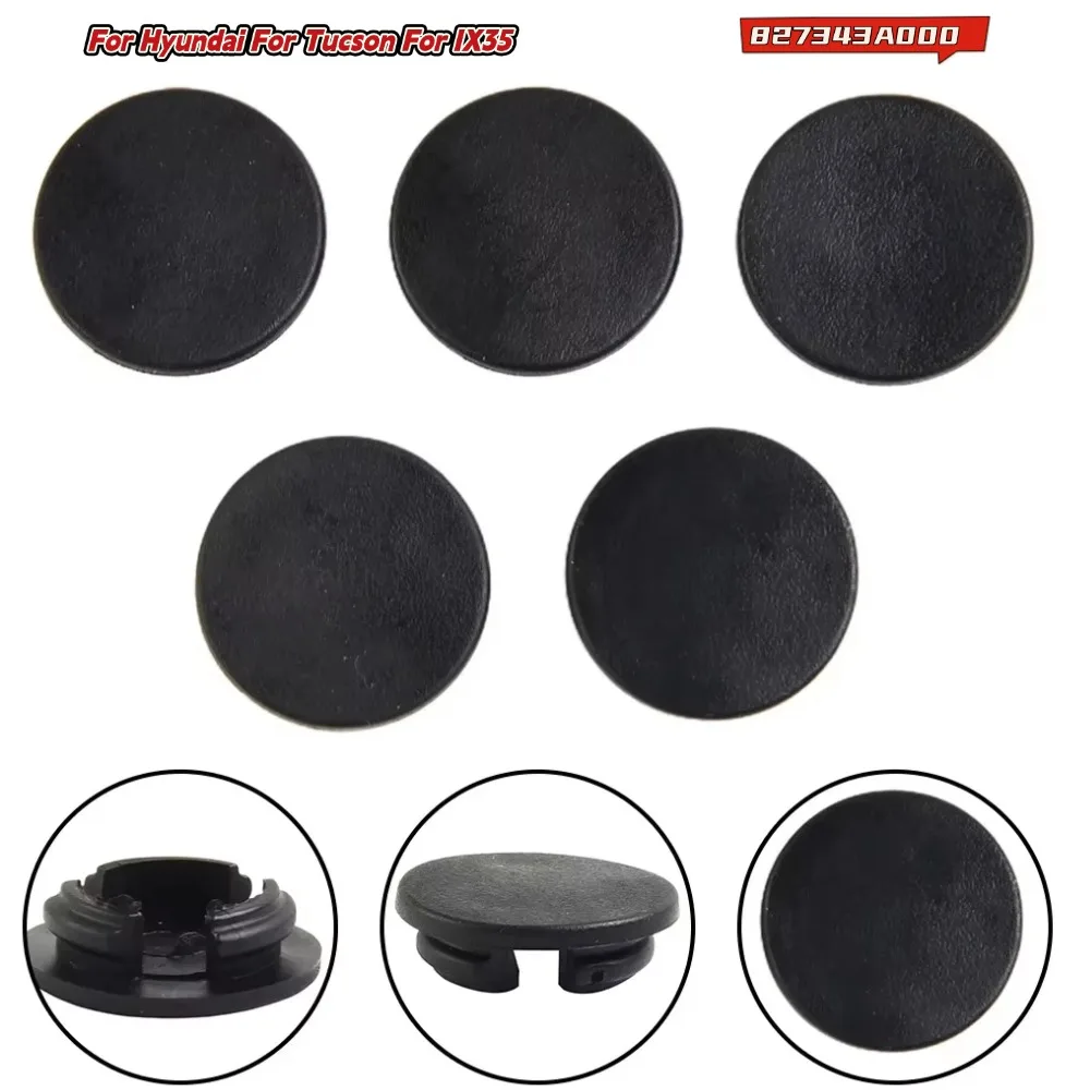 Door Pull Handle Clip Cover Cap Accessory For Hyundai For Tucson For IX35 827343A000 (80 Characters) Reliable Black
