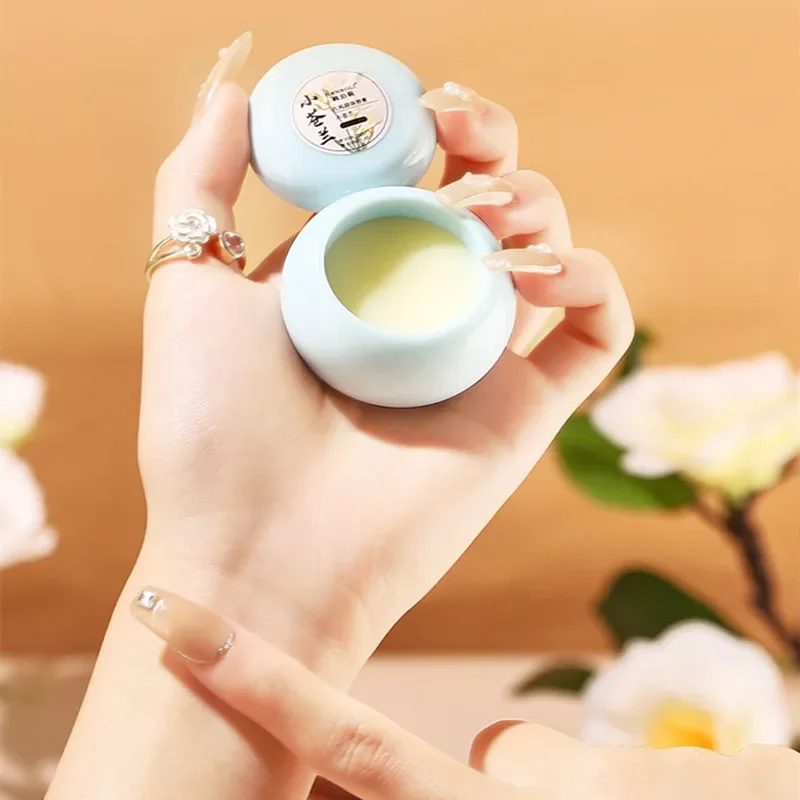 Feromone bálsamo de perfume sólido para homens e mulheres, duradouro perfume de flores frescas, antitranspirantes, desodorante para senhora, feminino