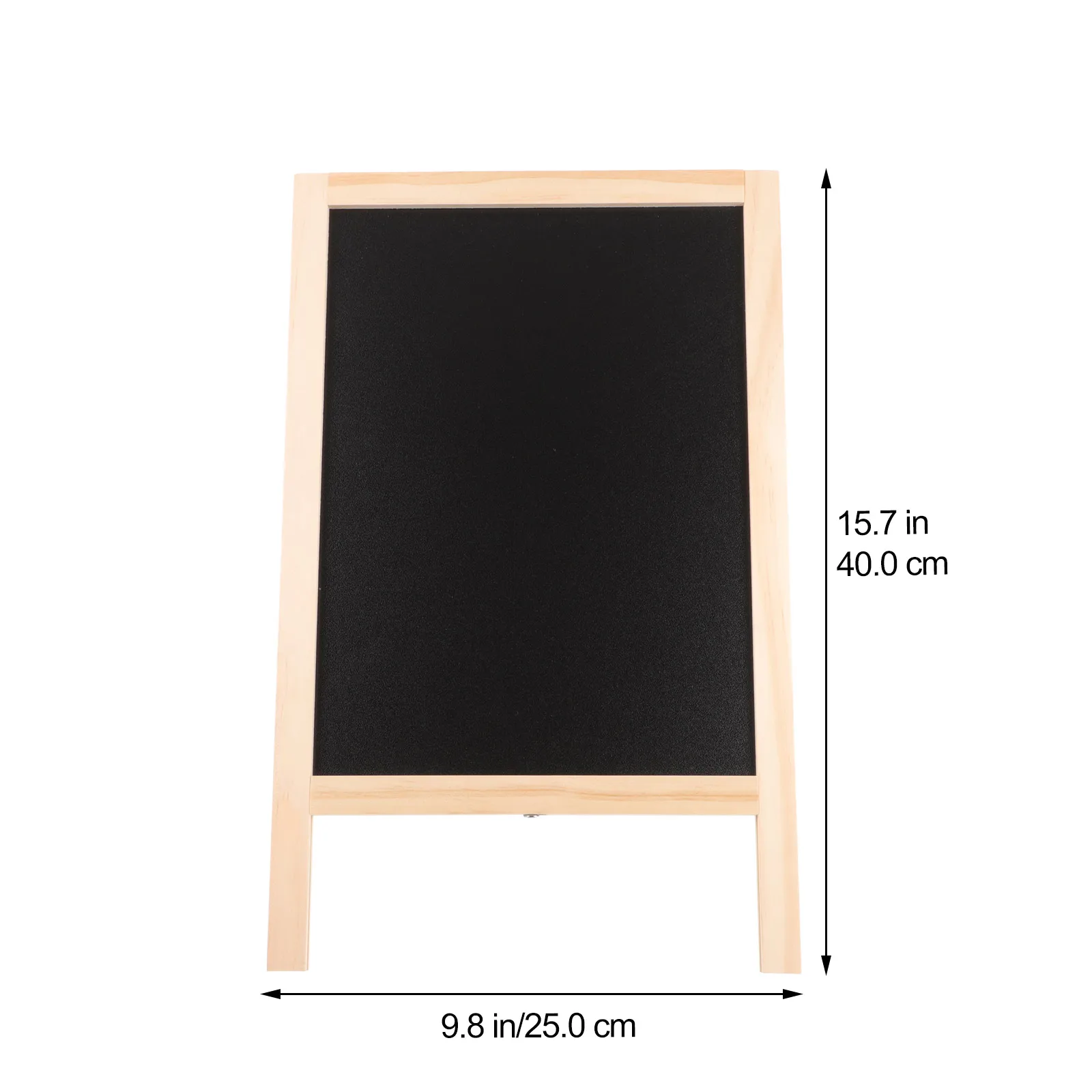 Mini Wooden Chalk Board Double Easel Message Blackboard  For Kids Whiteboard Chalkboard Sign Display Standing Decor