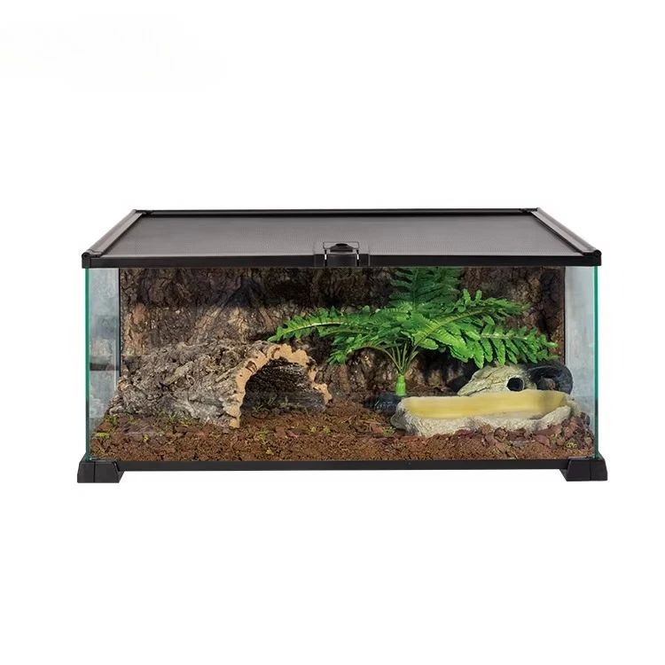 

10 Gal 37.9 L Reptile Terrarium Reptile Cage Snake Enclosures Leopard Gecko Tank Lizard Tank Reptile House