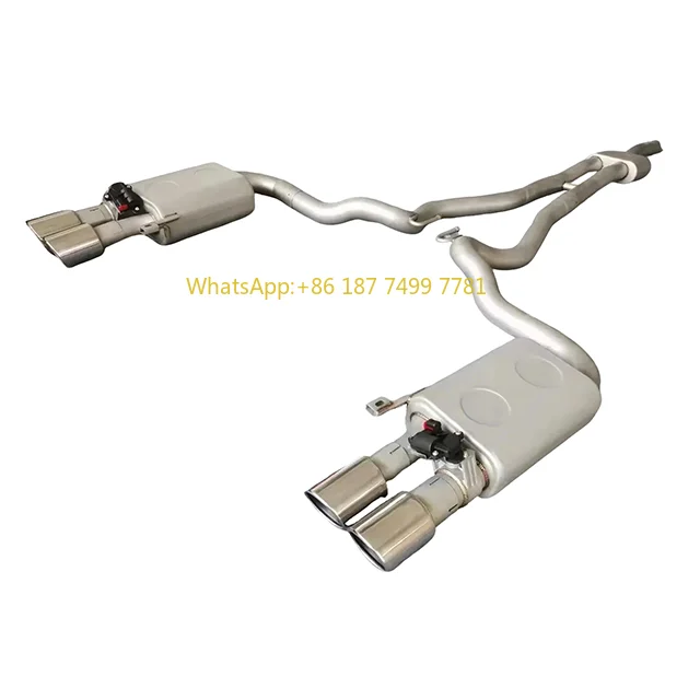 

Новый. Имеет четыре выпускных клапана выхлопной системы средней и задней выхлопной трубы.