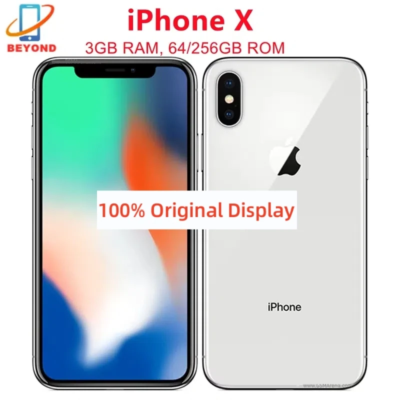 Genuine Apple iPhone X 64GB 256GB ROM Original 5.8