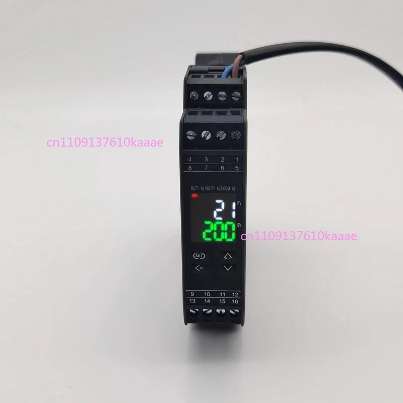 

Rail Type Temperature Controller PID Temperature Control Instrument RS485 Communication Alarm Acquisition Module 4-20mA