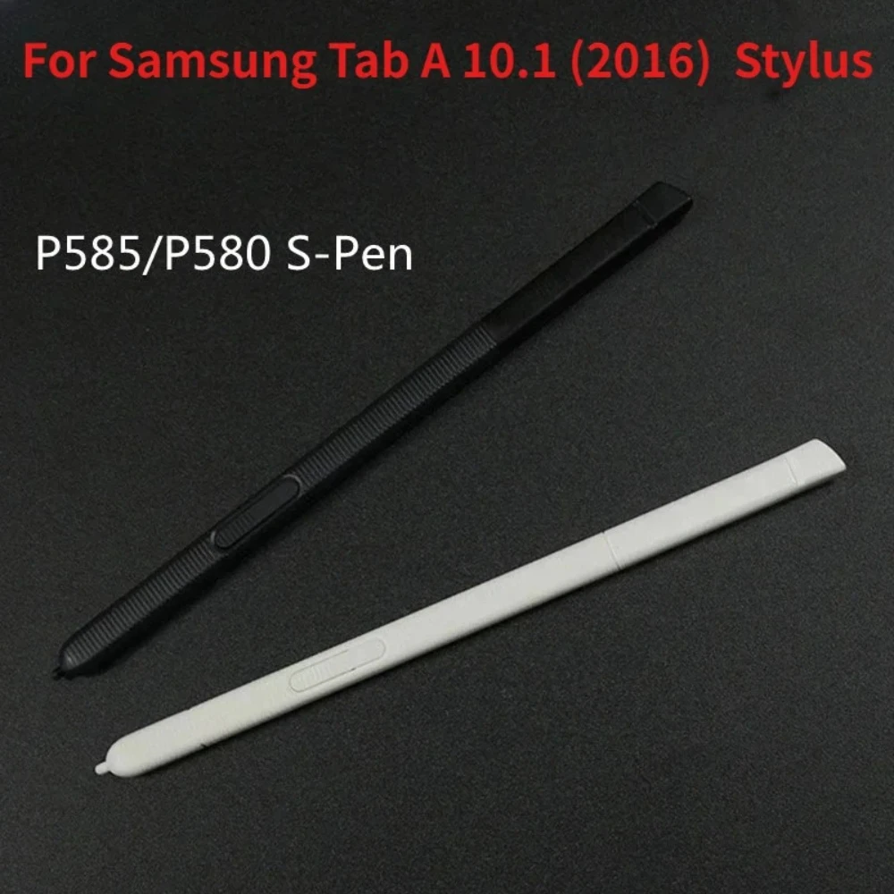Lápiz Óptico de Repuesto para Samsung Galaxy Tab A 10.1 (2016) P585 P580, Lápiz Táctil Inteligente Negro y Blanco