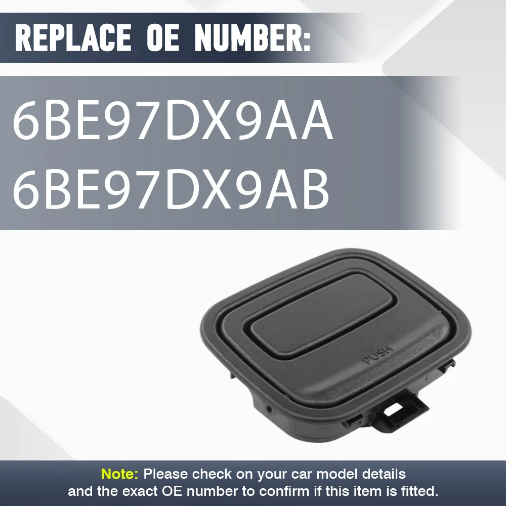 For Jeep Grand Cherokee 2011-2020 For Dodge Durango 2011-2020 4pcs Black Trunk Carpet Handle with Screws 6BE97DX9AA  6BE97DX9AB