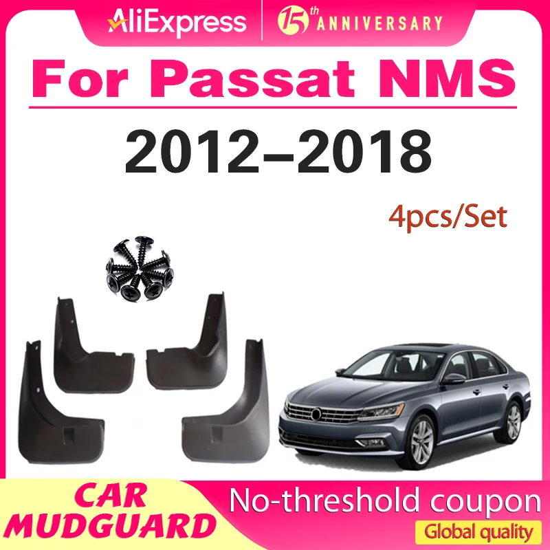 

For VW Volkswagen Passat NMS 2012~2018 Mudguards Mudflap Fender Mud Flaps Splash Guards Car Accessories 2013 2014 2015 2016 2017