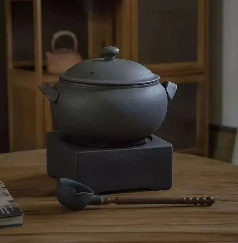 New Chinese Tea Boiler Herbal Health Tea Maker Large Volcanic Stone Ceramic Stove