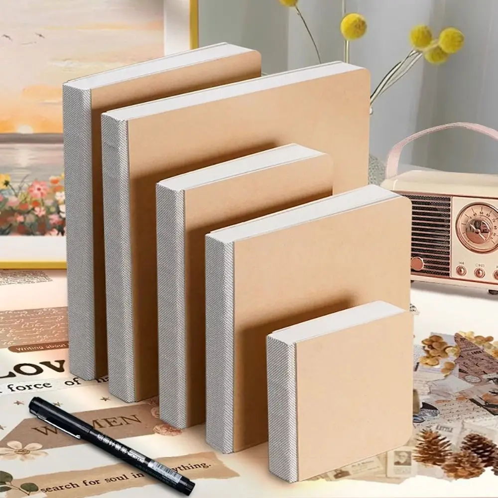 High-quality 58Sheets Paint Book Thick Paper Art Supplies Sketchbook Inspiration Record Portable Blank Book