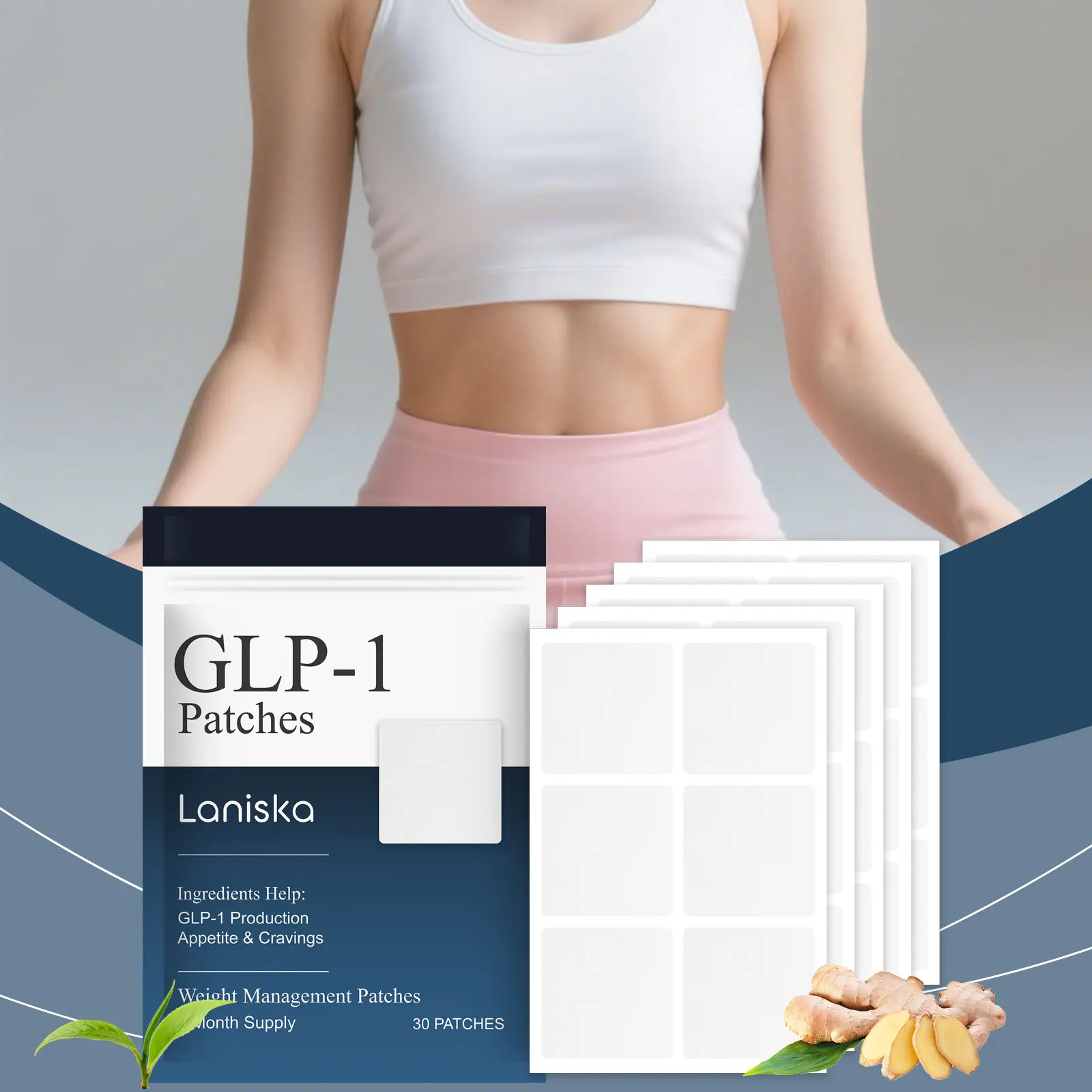 

GLP 1, пластыри для похудения, сжигающие жир в теле, антицеллюлит, разбивающие сахар, контроль на впуске, аппетит, уменьшающие вес, наклейки для управления