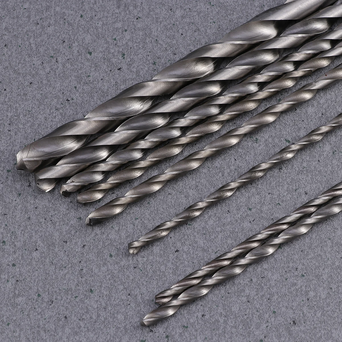 

8pcs 200Mm High Speed Steel Drill Bit Set Extra Long For Plastic Small Cutting Resistance Wear Resistant Precision